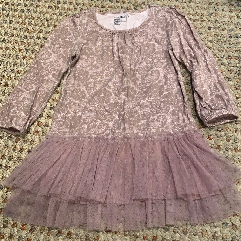 Baby GAP Floral dress with tulle bottom